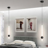 Rectangular Minimalist Modern Bedroom Pendant Light