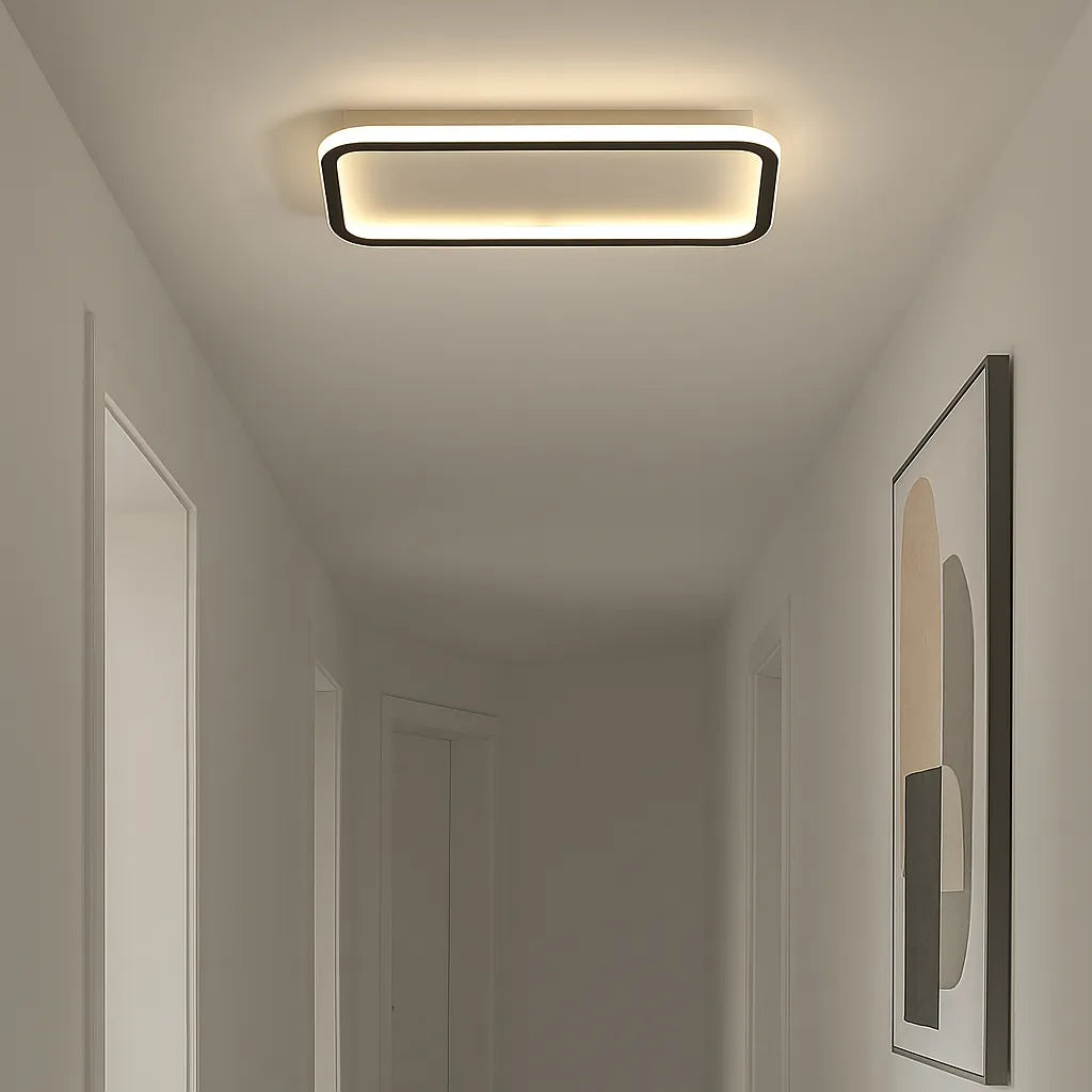 Lámpara de Techo LED Moderna Rectangular para Pasillos