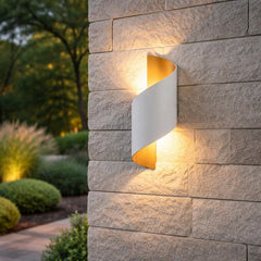 Aplique Bidireccional para Exterior LED Moderno IP65 Metal