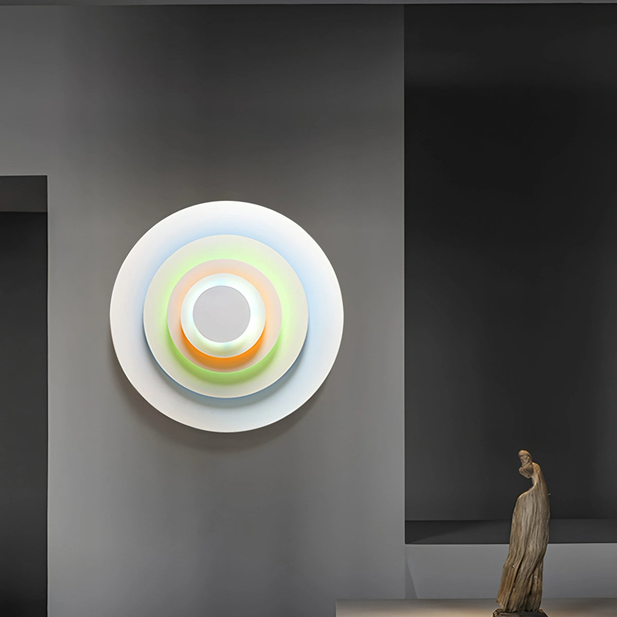 Aplique de Pared Moderno de Diseño LED en Metal para Salón