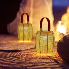 Lampara Pie Exterior Solar Portatil Estilo Farol para Terraza