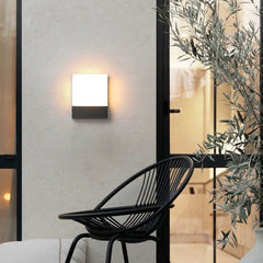 Aplique con Sensor de Movimiento para Exterior LED Moderno IP65