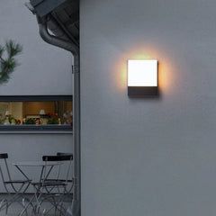 Aplique con Sensor de Movimiento para Exterior LED Moderno IP65