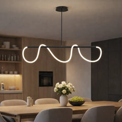 Lámpara Colgante Moderna de Diseño LED en Metal para Comedor