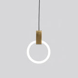 Lámparas colgantes modernas para dormitorio LED minimalista