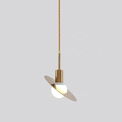 Lámparas colgantes modernas para dormitorio LED minimalista