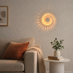 Aplique de Pared Decorativo Moderno LED Efecto Espiral para Salón