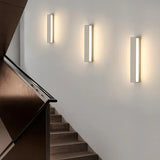 Aplique de pared exterior bidireccional moderno de terrazo rectangular IP67