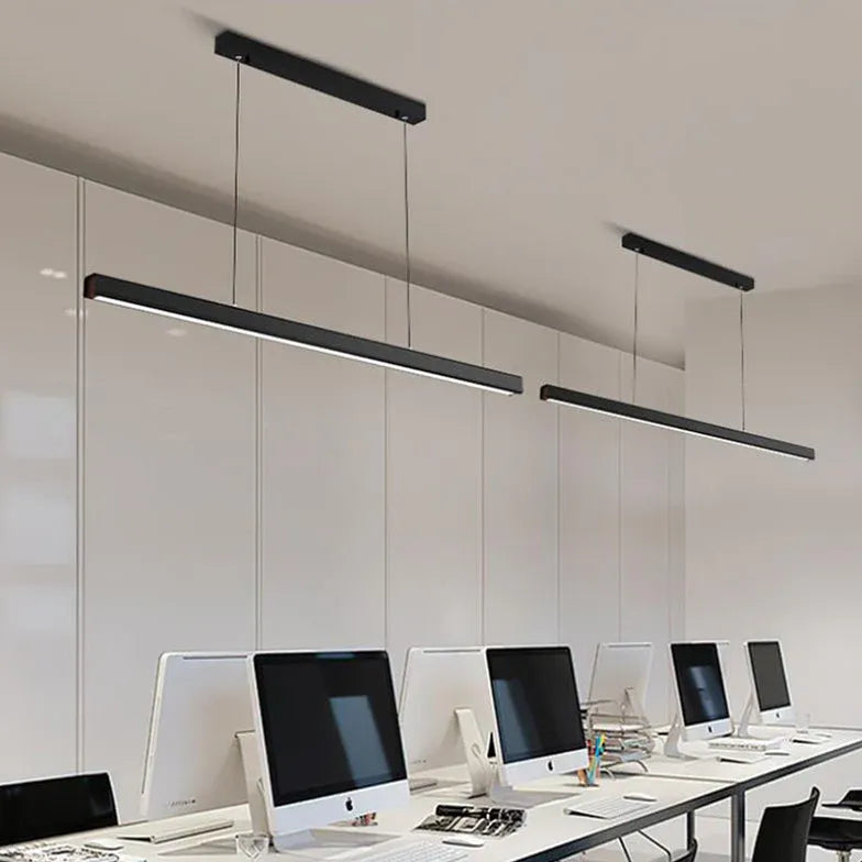 Plafon LED moderno para oficina diseño minimalista