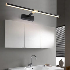 Espejo de baño con luz LED diseño simple ajustable