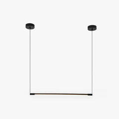 Lampara led suspendida diseño nórdico minimalista de barra larga