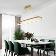 Lámpara Colgante LED Estilo Moderno y Minimalista para Comedor