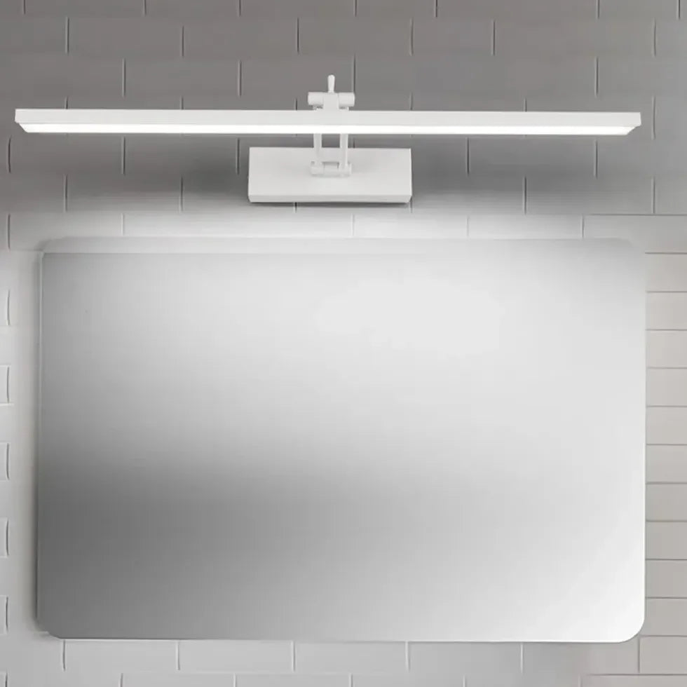 Apliques de luz para espejo de baño LED negro impermeable