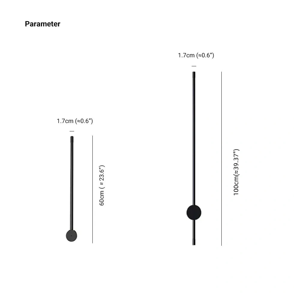 Aplique exterior de pared diseño minimalista y estilizado