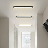 Plafones para techos bajos ovalado LED