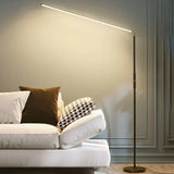 Linear Minimalist Modern Plug-In Floor Lamp