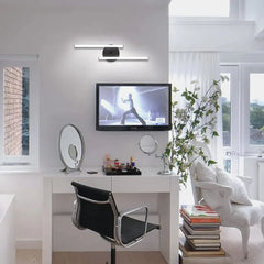 Aplique de pared baño estilo moderno y simplista
