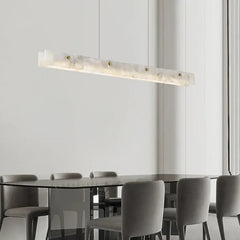 Lámpara Colgante Moderna Minimalista de Mármol para Comedor