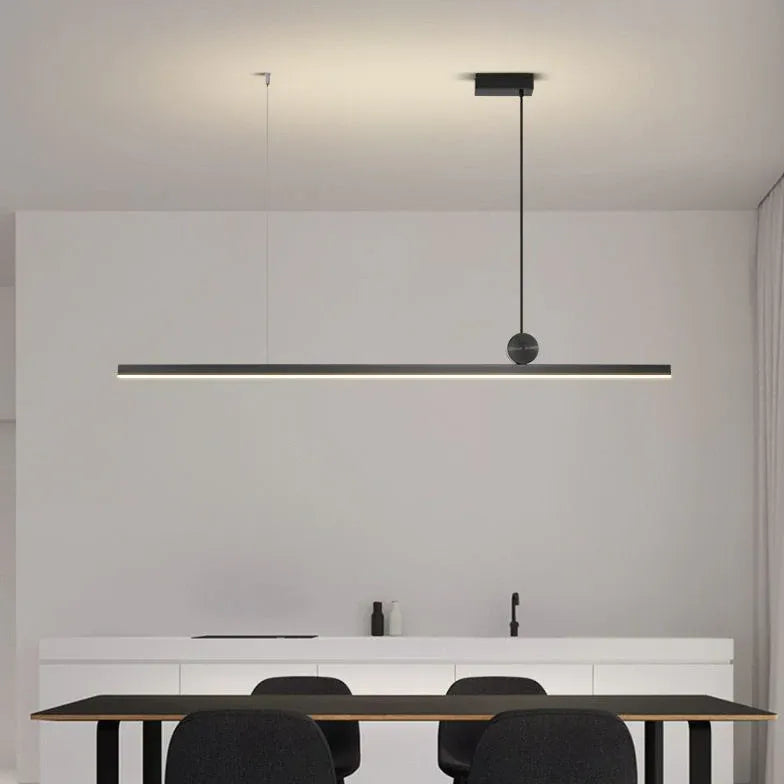 Minimally Linear Dining Room Pendant Light