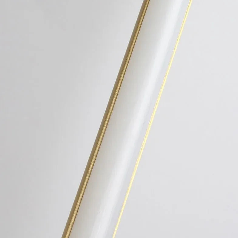 Aplique de pared nórdico led dorado 