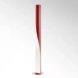 Two-Tone Streamlined Cylindrical Floor Lamp