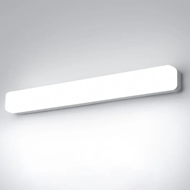 White Rectangular Led Modern Flush Ceiling Lights