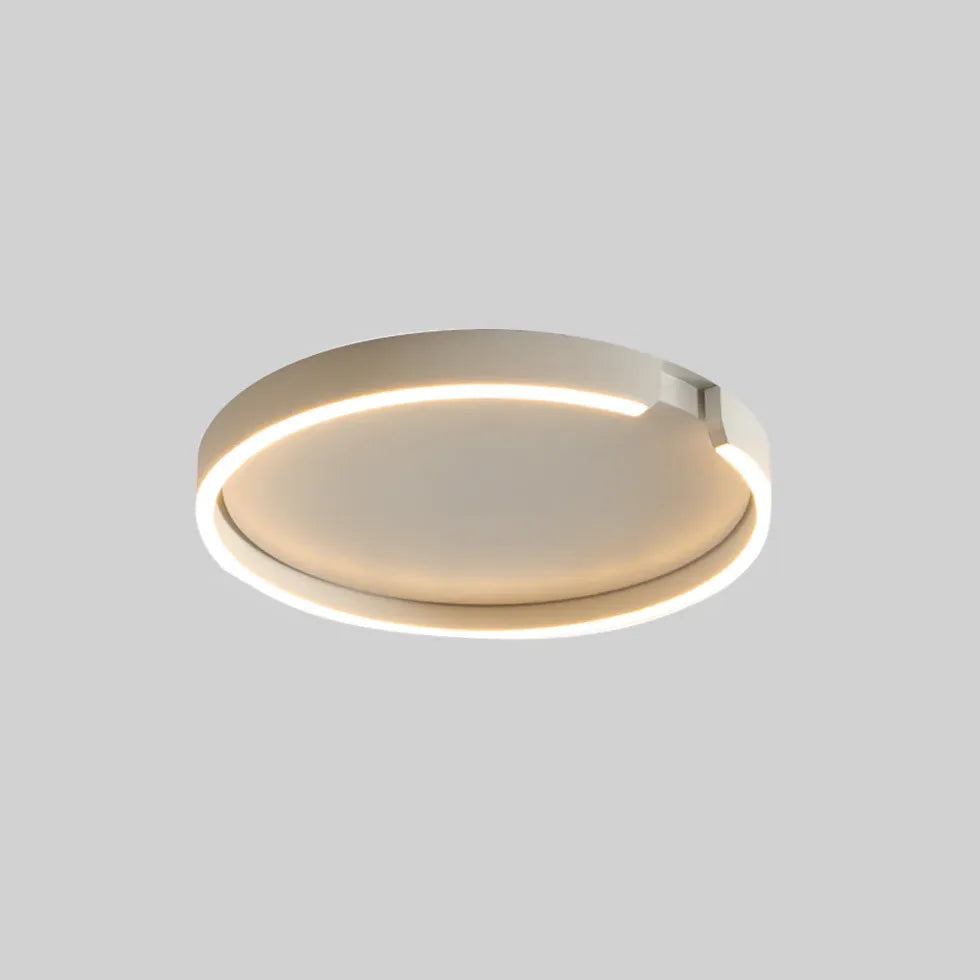 Plafon redondo led diseño nórdico minimalista