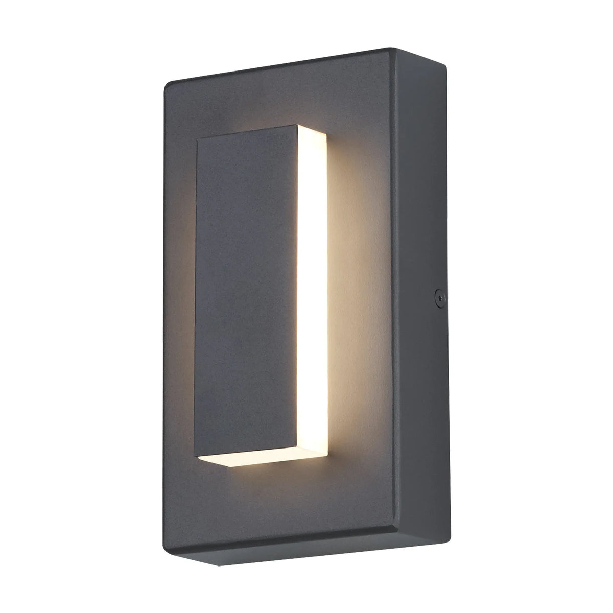 Lámparas de pared LED rectangulares para exteriores de color negro 