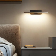 Aplique LED regulable diseño rotatorio para cabecera de cama
