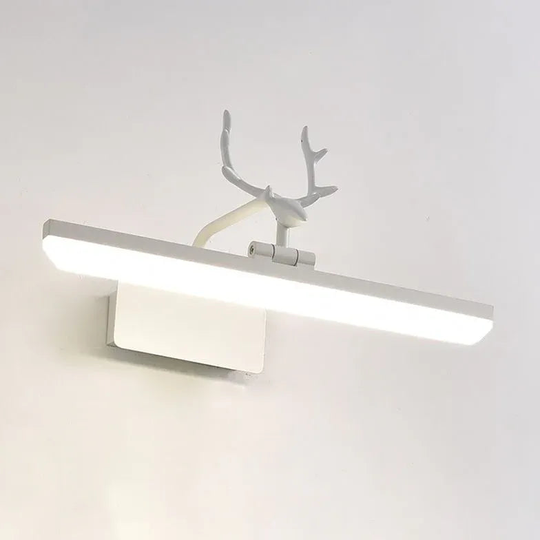 Luces de espejo de baño modernas minimalistas con cuernos de ciervo 