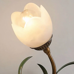 Aplique de Pared Flor Vintage para Mesita de Noche