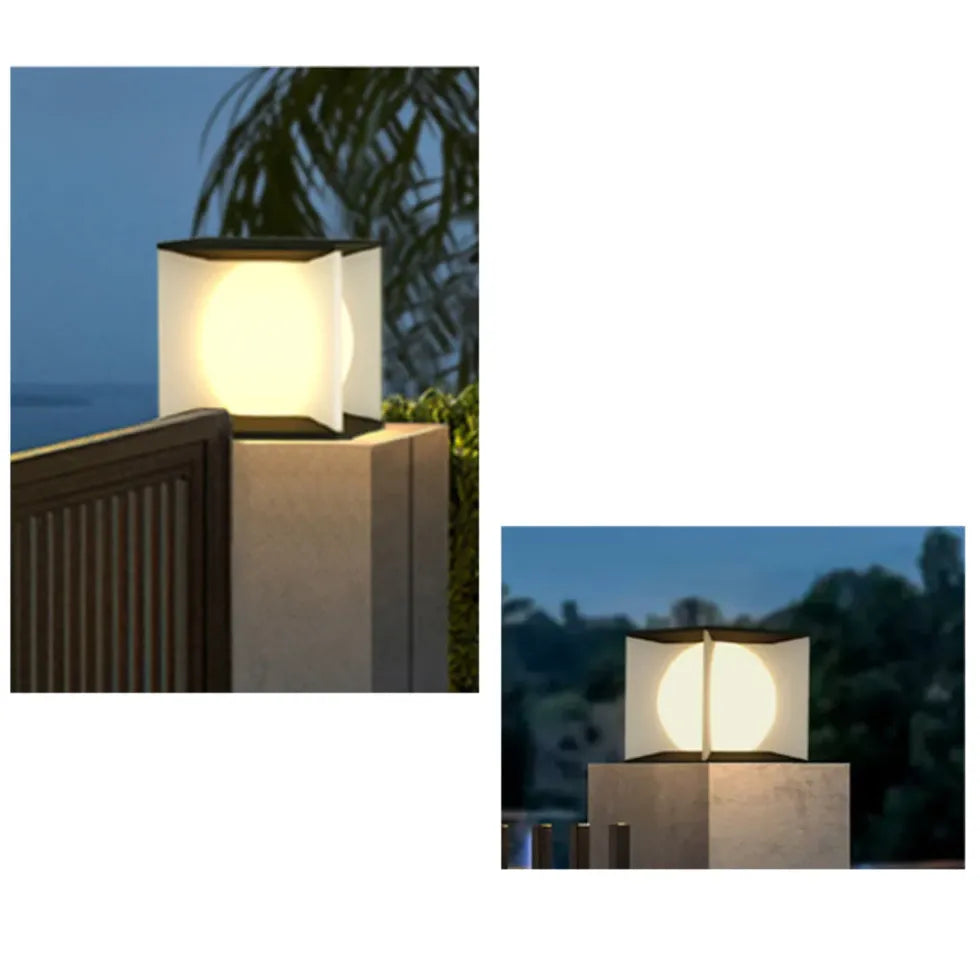 Farolas de jardin solares luces para exteriores