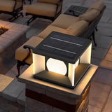 Arch Square Solar Fence Pillar Lights