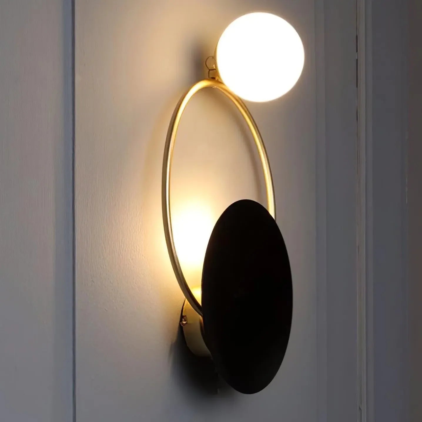 Ring Double Circle Led Modern Wall Lights