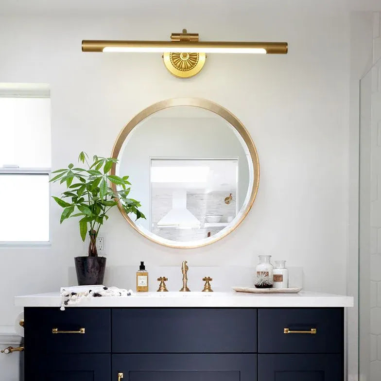 Gold Sunshine Led Bathroom Mirror Lights