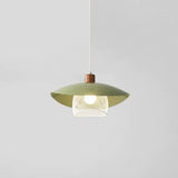 Lámpara colgante de estilo moderno para comedor de tono cremoso