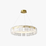 Wavy Acrylic Modern Gold Pendant Light