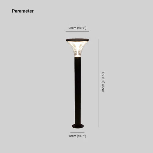 Farola de Jardín Solar LED con Protección IP65