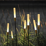 Luces solares para jardín LED IP65 modernas tipo caña