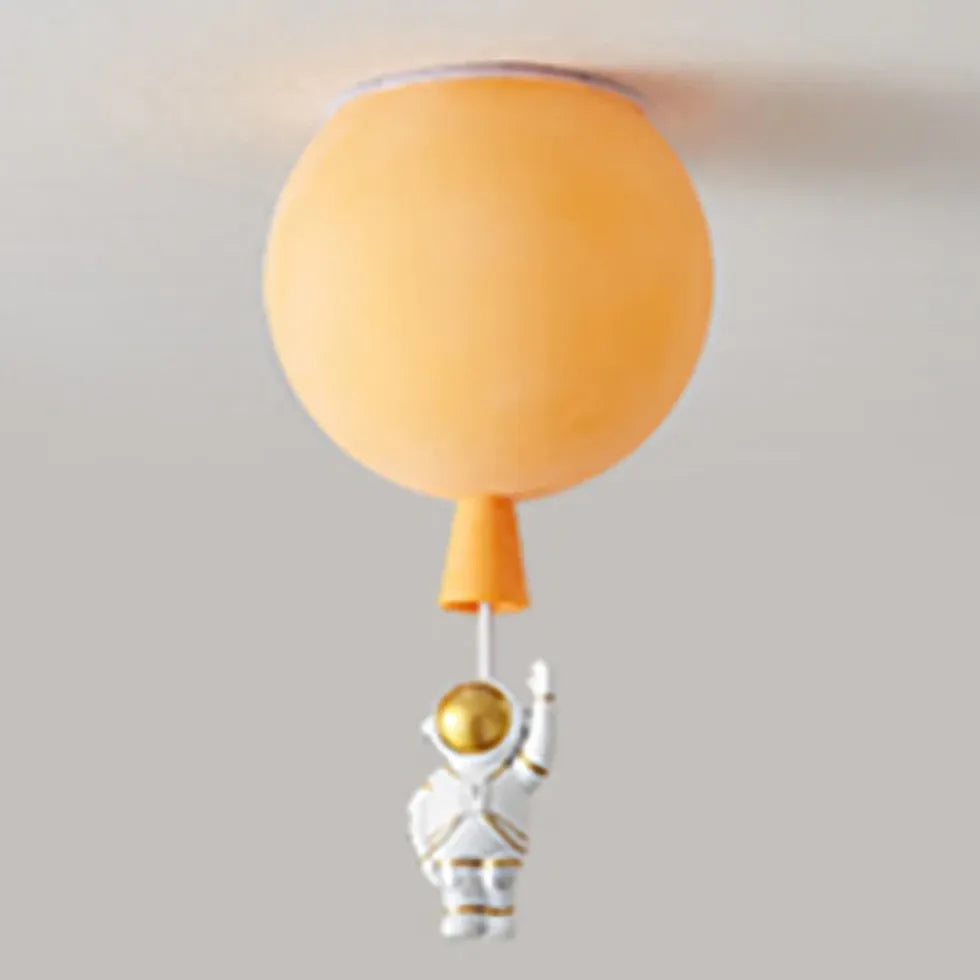 Colorful Balloon-Shaped Ceiling Lamp For Children's Room