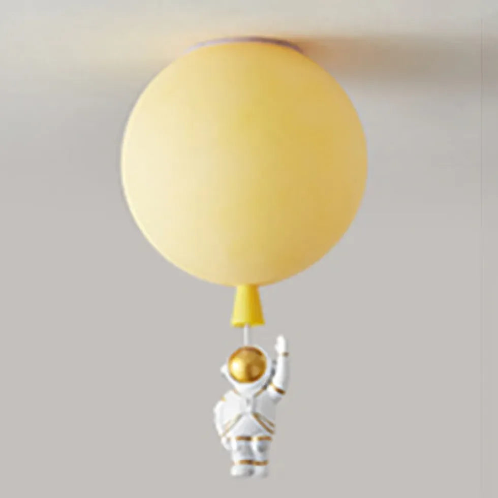 Colorful Balloon-Shaped Ceiling Lamp For Children's Room