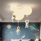 Astronaut Cartoon Design Bedroom Ceiling Light