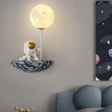 Apliques de pared para dormitorio juvenil estilo astronauta