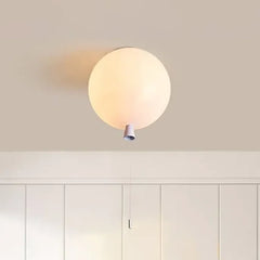 Lamparas de techo modernas para dormitorios juveniles forma de globo