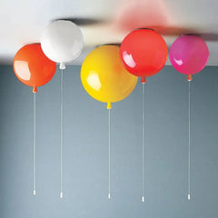Lamparas de techo modernas para dormitorios juveniles forma de globo