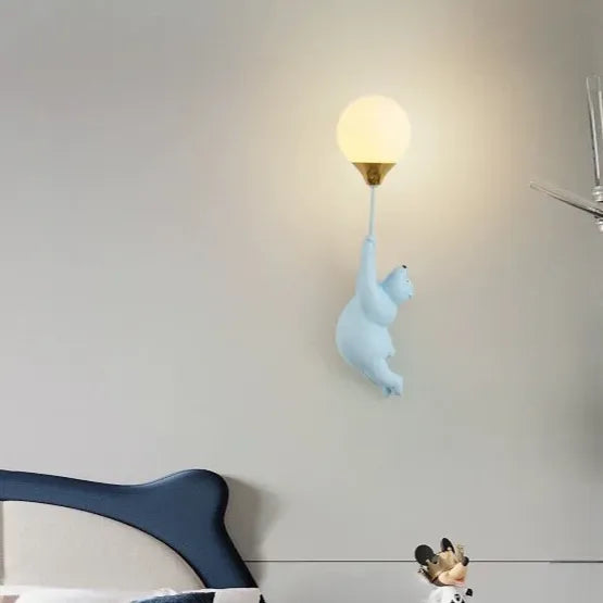 Lamparas para mesa de noche modernas con diseño creativo de osos