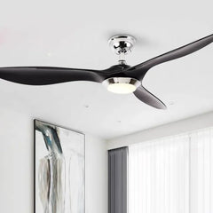 Ventilador de techo con luz de gran potencia y funcionamiento silencioso