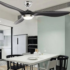 Ventilador de techo con luz de gran potencia y funcionamiento silencioso