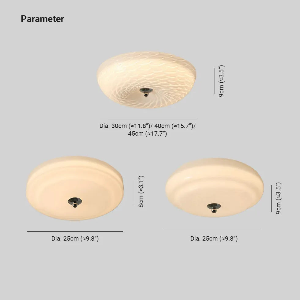 Plafon led redondo con luz de espectro completo