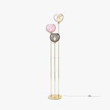 Three Colored Spheres Creative Floor Lamp